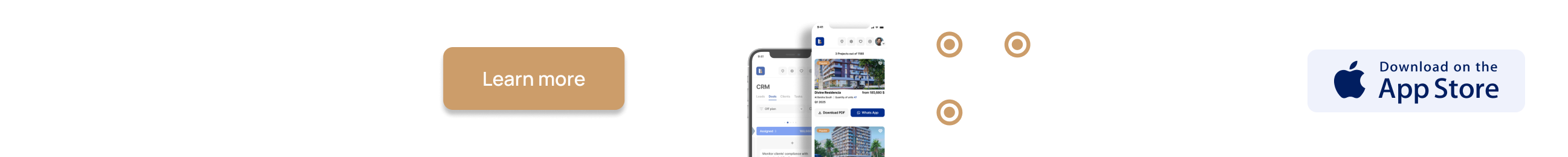 Download the Behomes app on the App Store and Google Play